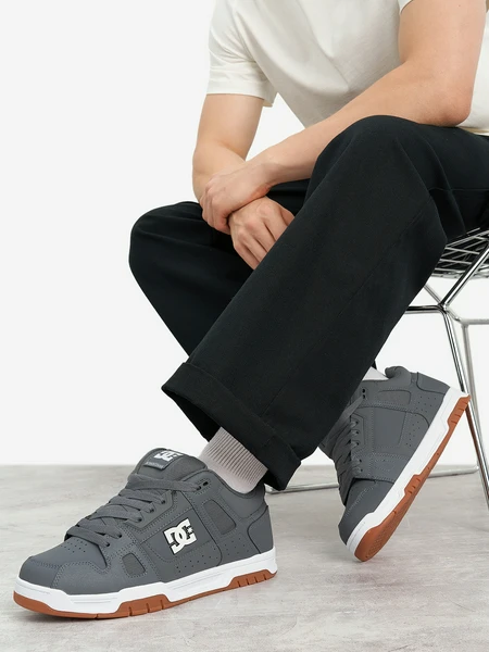 Кеды мужские DC Shoes Stag, серый, арт. 19913