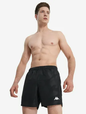 Шорты плавательные мужские Kappa, черный, арт. 137304KAP-B1