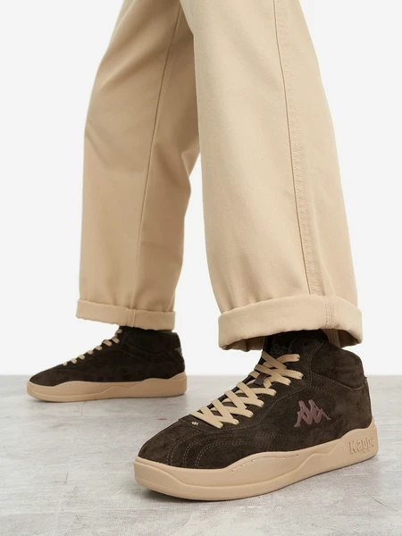 Кеды утепленные Kappa Icon, коричневый, арт. 19940