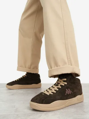 Кеды утепленные Kappa Icon, коричневый, арт. 137579KAP-T3