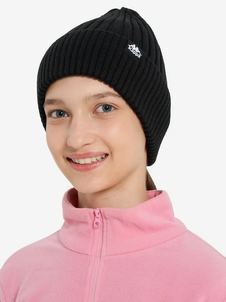 Шапка для девочек Kappa, черный, арт. 137847kap-99