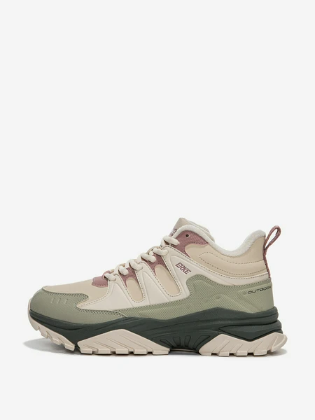 Кроссовки утепленные женские Erke Outdoor, бежевый, арт. 19960