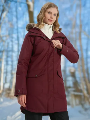 Парка Columbia Suttle Mountain Long Insulated Jacket, красный, арт. 1799751CLB-625