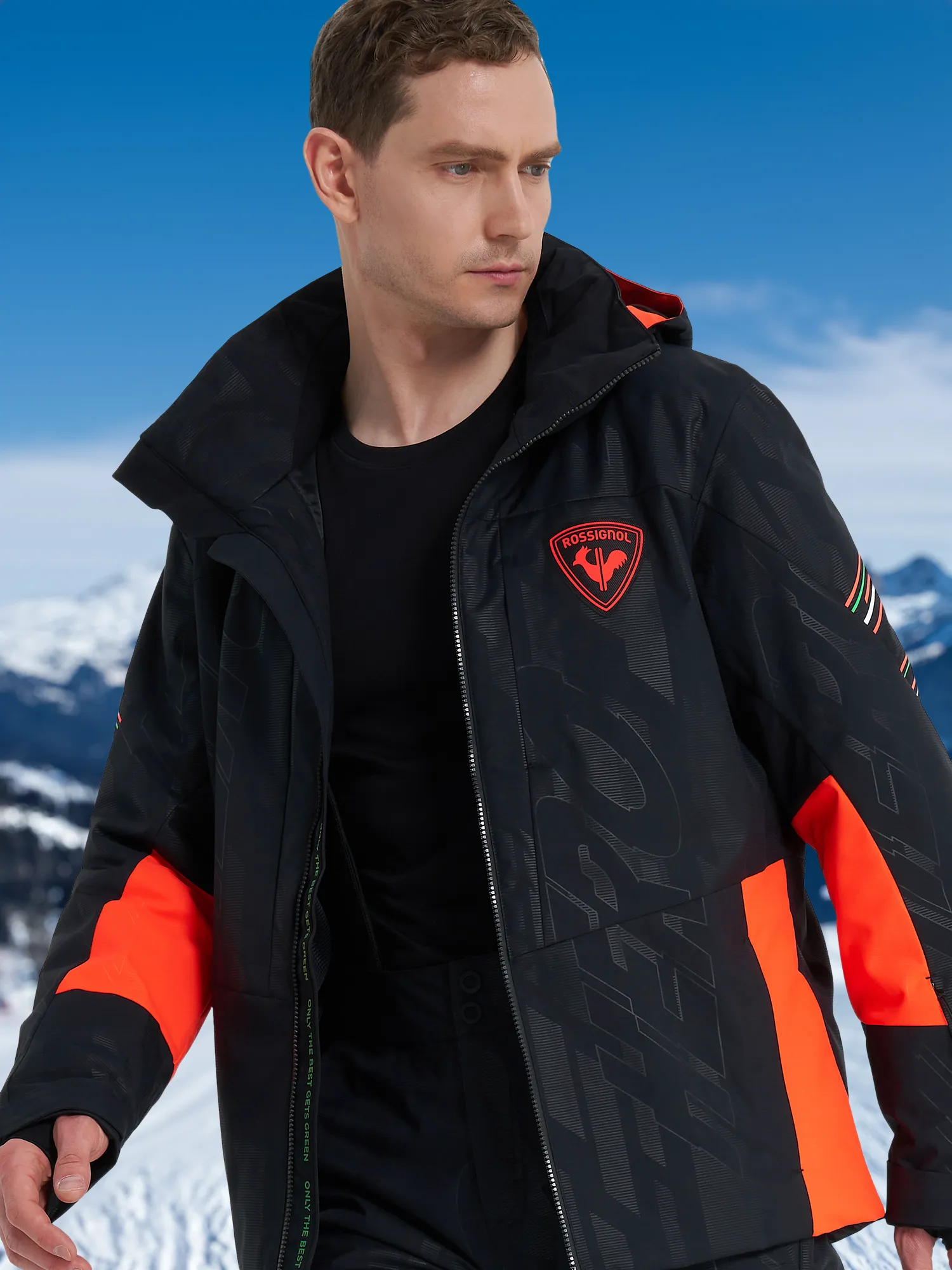 Куртка утепленная мужская Rossignol, черный, арт. rlmmj31r0h-200