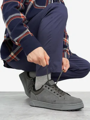 Кеды утепленные мужские GSD, серый, арт. 143318G17-93