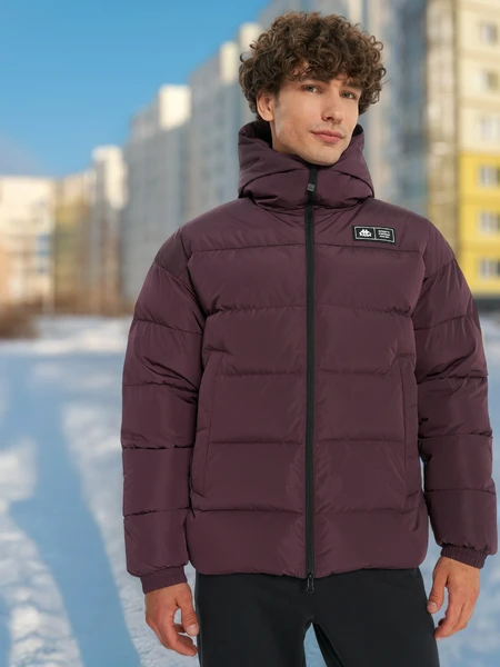 Пуховик Kappa Paffuta, красный, арт. 20000