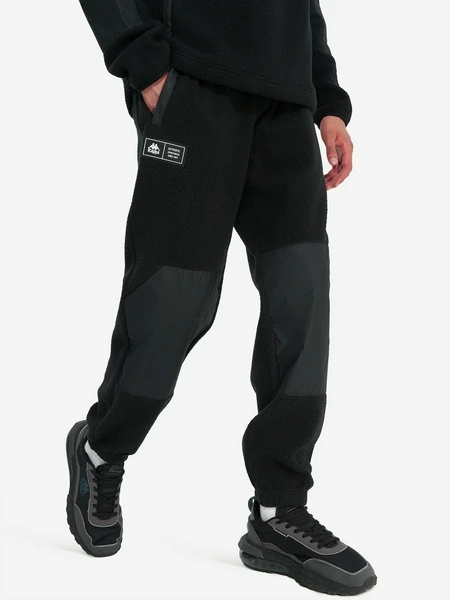 Брюки флисовые мужские Kappa, черный, арт. 136961kap-99