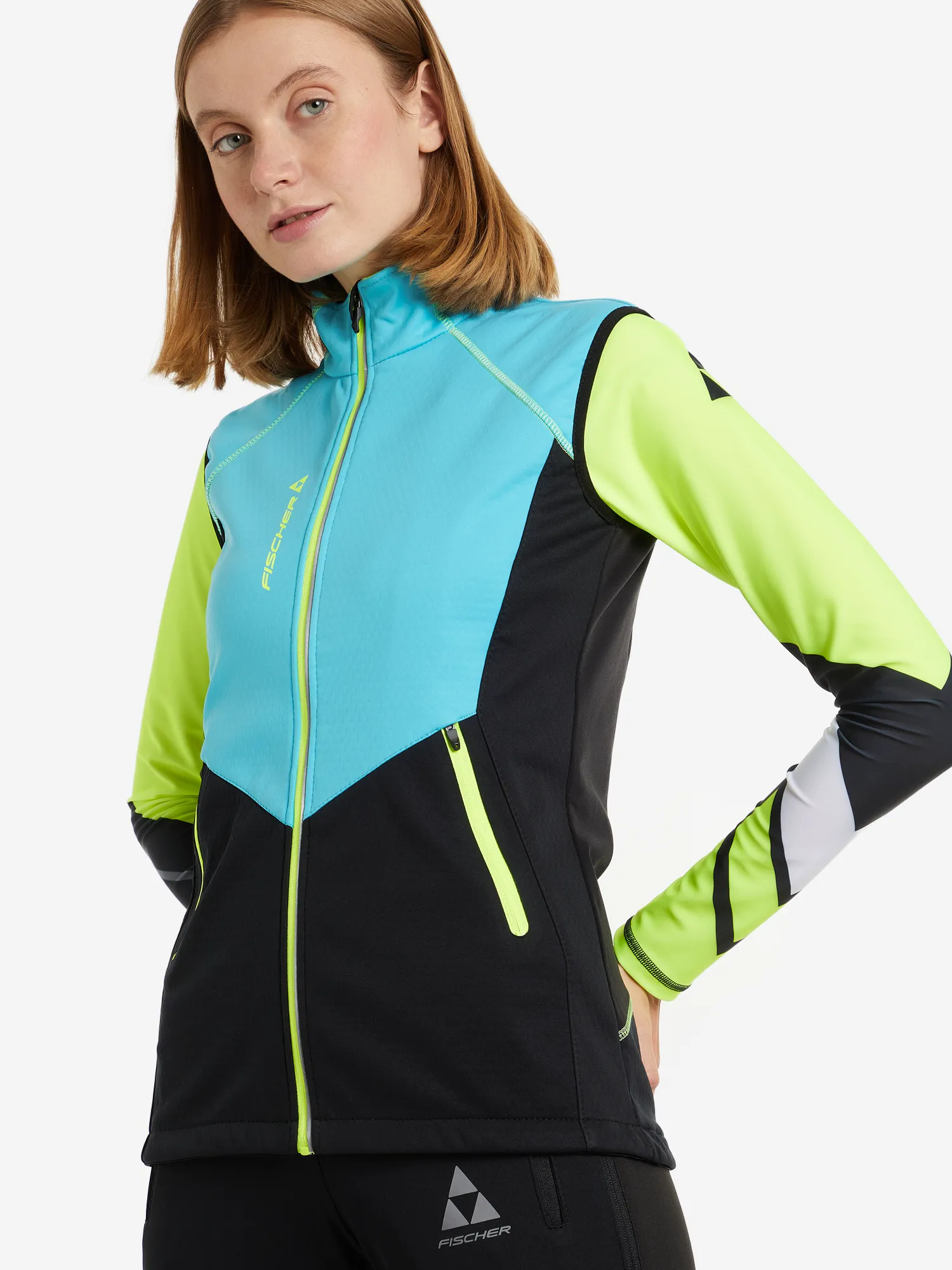 Жилет женский Fischer Warm, голубой, арт. gr8120f06-400