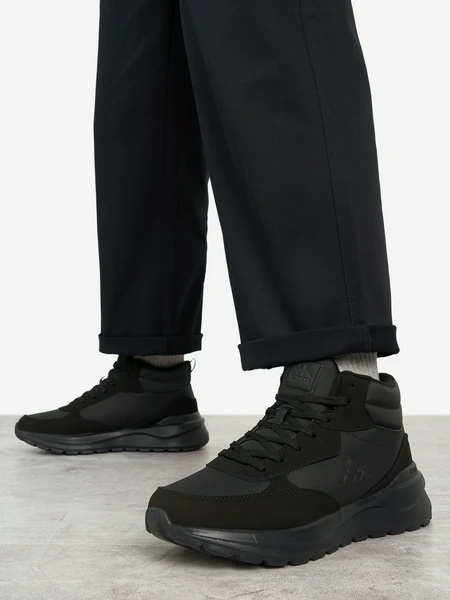 Кроссовки утепленные мужские Kappa Selecto 4.0, черный, арт. 130325kap-99