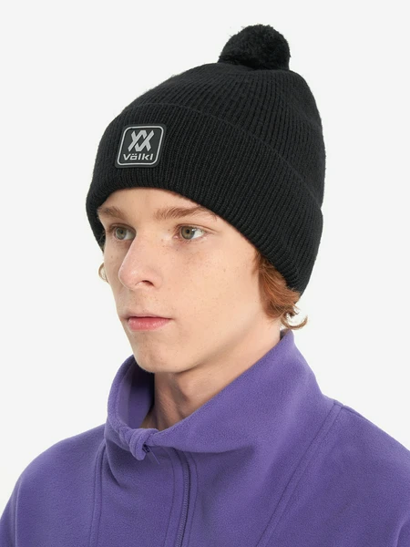 Шапка для мальчиков Volkl, черный, арт. 20015