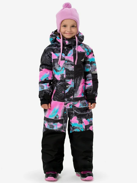 Комбинезон для девочек Oldos, серый, арт. 20030