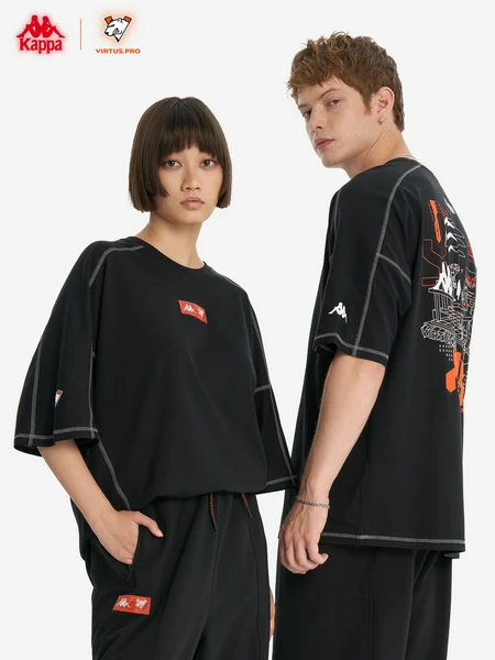 Футболка Kappa x Virtus.pro, черный, арт. 20038