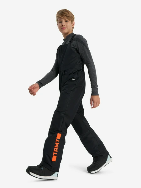 Полукомбинезон для мальчиков Termit, черный, арт. 20039