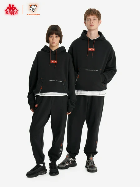 Брюки Kappa x Virtus.pro, черный, арт. 20040