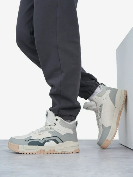 Утепленные женские кеды 361° Warm Sports Life, бежевый, арт. t582516620aw361-3w