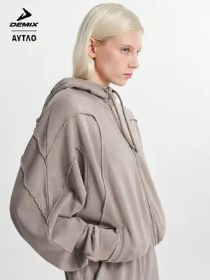 Толстовка женская оверсайз Demix x AYTΛO, бежевый, арт. 139101dmx-t1