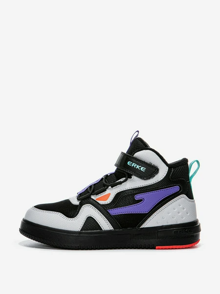 Кеды утепленные детские Erke, черный, арт. 79124421068e1m-002