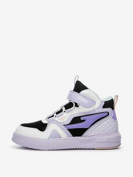 Кеды утепленные для девочек Erke, фиолетовый, арт. 20069