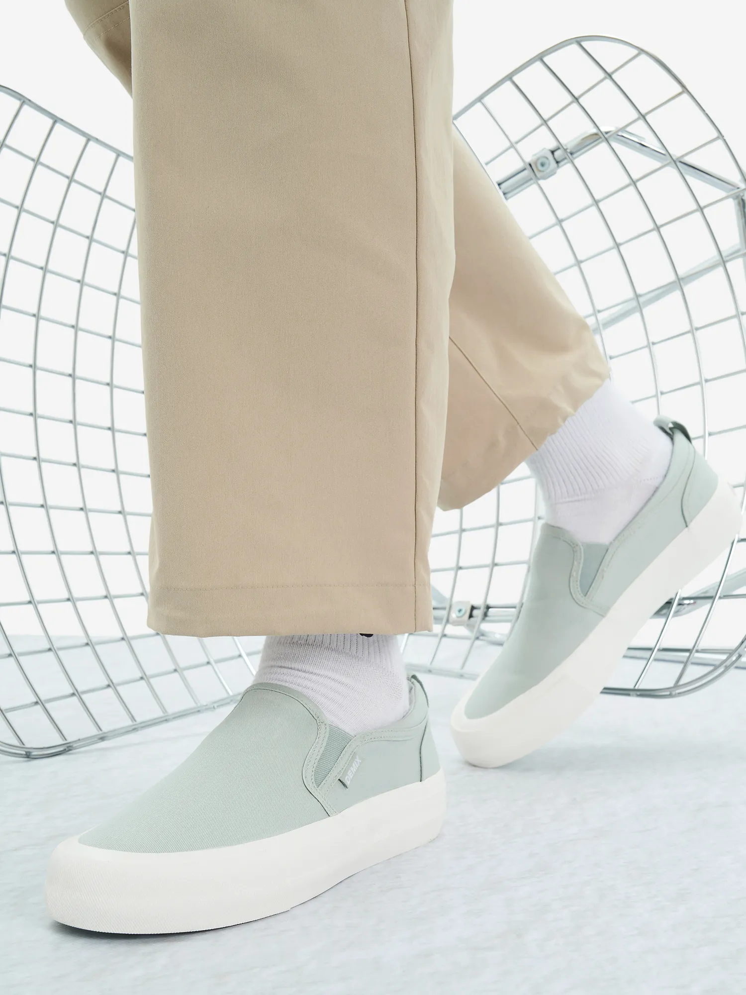 Слипоны Demix Compas, зеленый, арт. 126787dmx-70