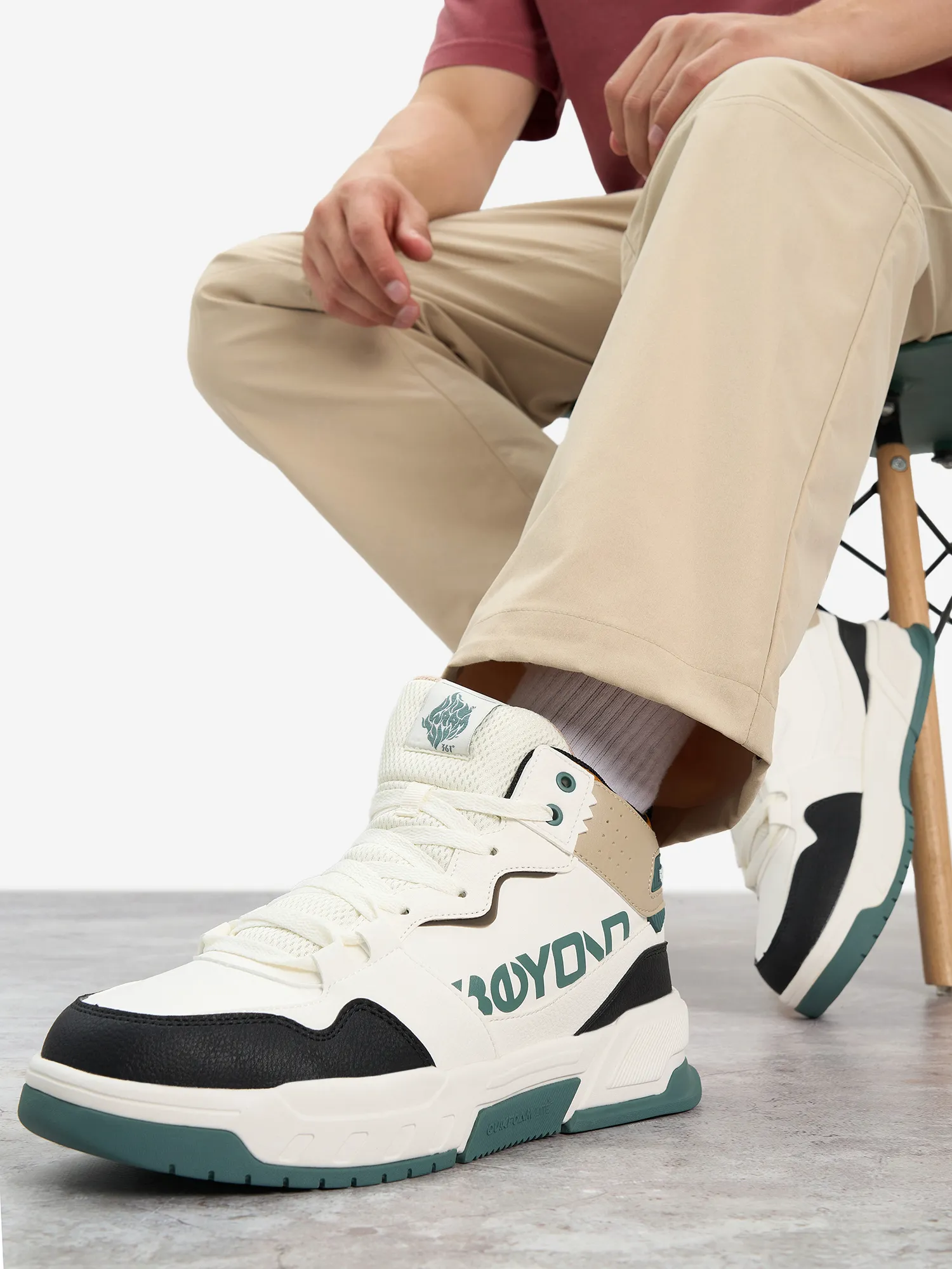 Кеды утепленные мужские 361° Warm, белый, арт. w572346622a-2w361-.