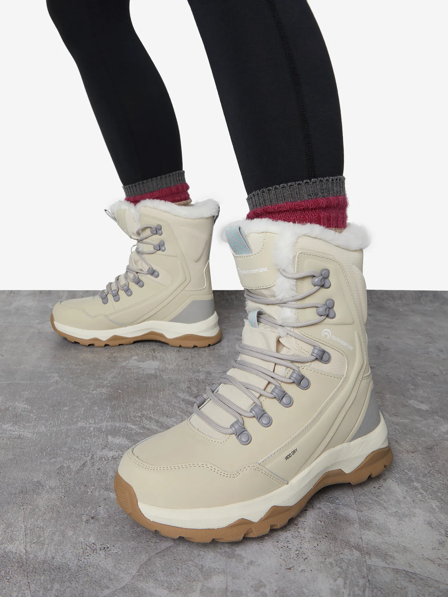 Ботинки Outventure Irbis, бежевый, арт. 122673out-t0