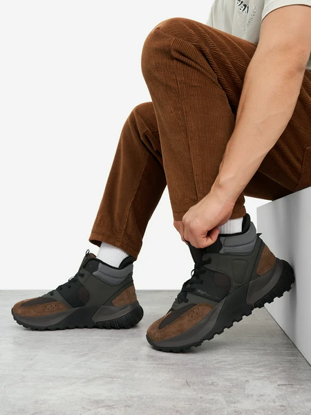 Кроссовки утепленные Kappa Giusto, коричневый, арт. 20100