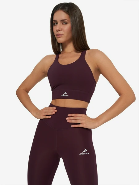 Топ бра спортивный, красный, арт. 20119