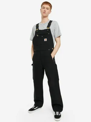 Полукомбинезон мужской Carhartt, черный, арт. 102776C2H-001
