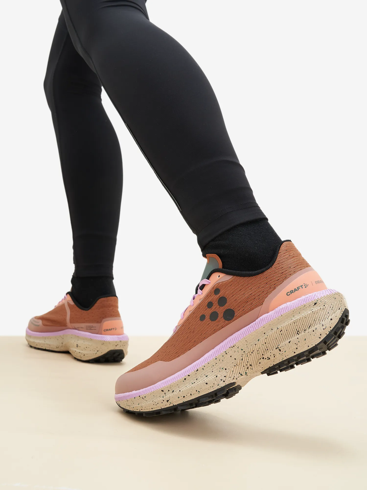 Кроссовки женские Craft Endurance Trail, коричневый, арт. 1913375c1k-250725