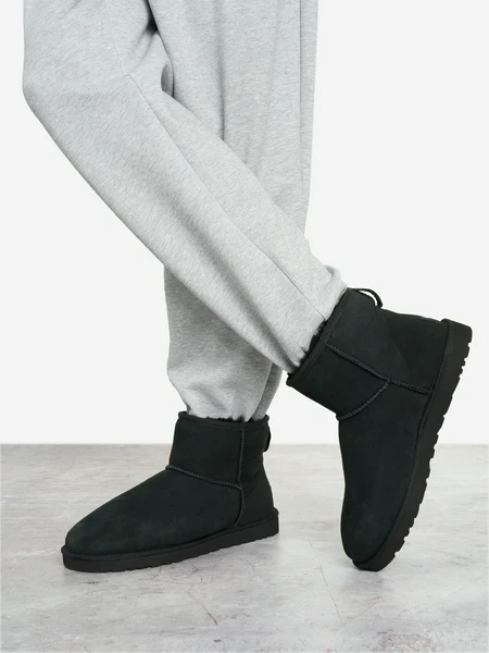 Угги UGG Classic Mini, черный, арт. 1002072u0i-blk