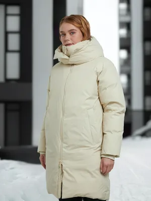 Пуховик женский оверсайз SHU, серый, арт. 20191