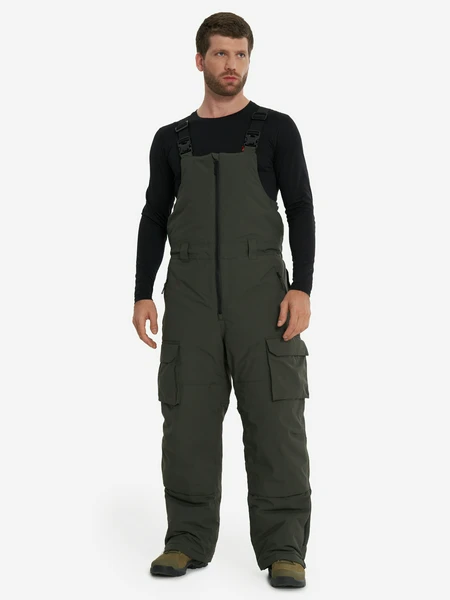 Полукомбинезон утепленный Geotech, зеленый, арт. 130789g2p-74