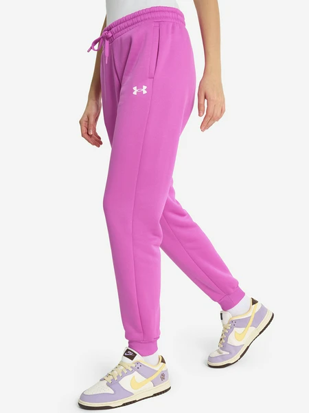 Брюки женские Under Armour UA Armour Fleece, фиолетовый, арт. 1386510u0f-572