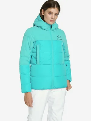 Женский пуховик Glissade, голубой, арт. 20202