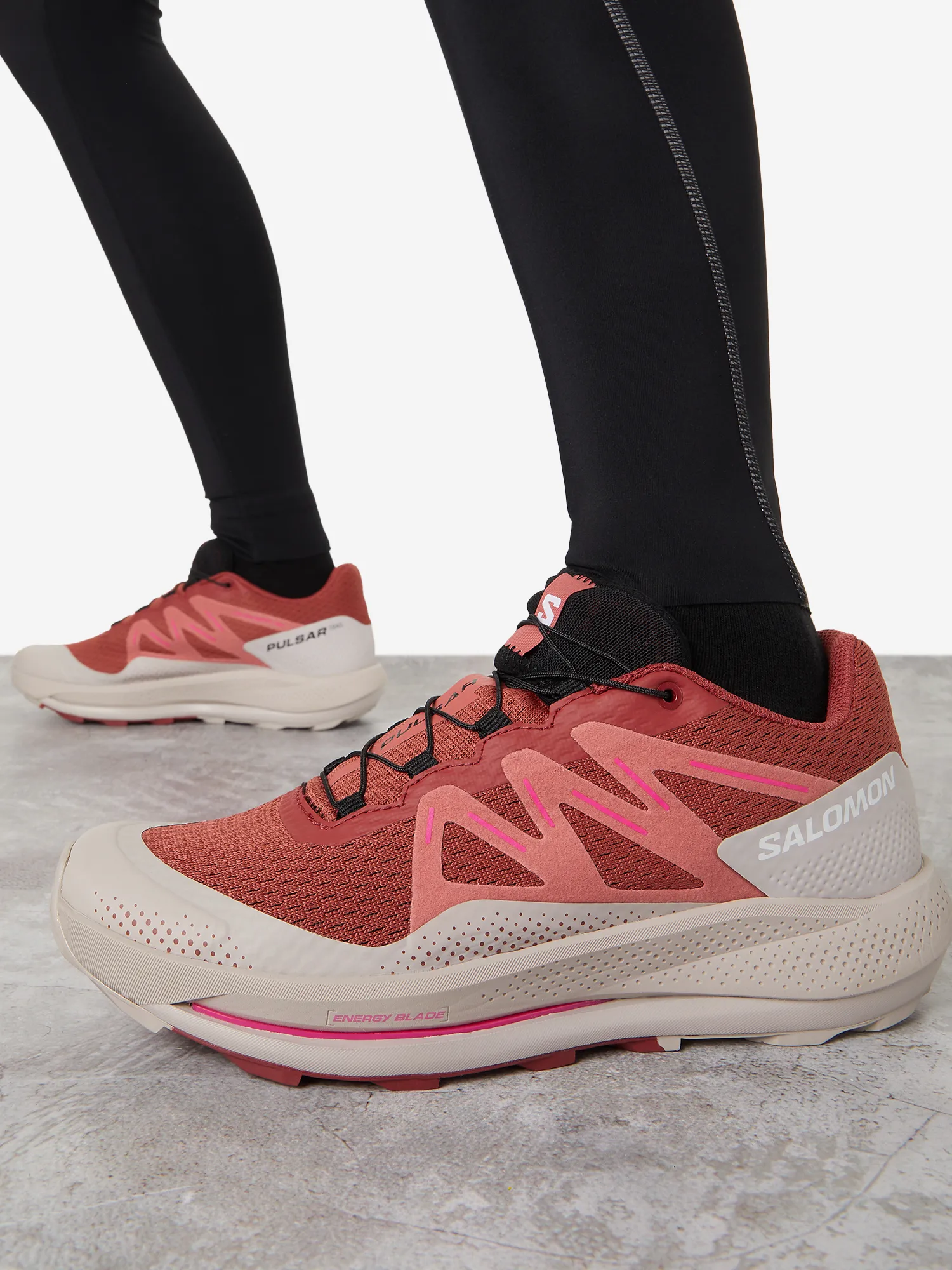 Кроссовки Salomon Pulsar Trail, красный, арт. l47385500s03-.