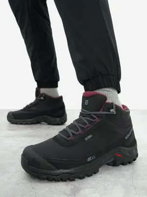 Ботинки утепленные женские Salomon Shelter CS WP, черный, арт. L41110500S03