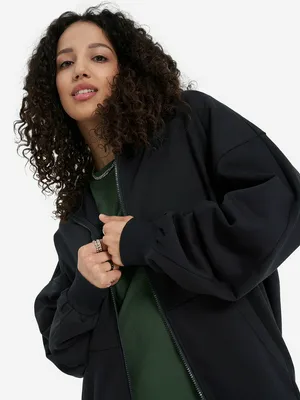 Толстовка женская Kappa, черный, арт. 134113KAP-99