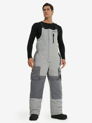 Полукомбинезон утепленный мужской Geotech, серый, арт. 130787G2P-AA