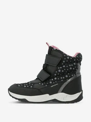 Сапоги утепленные для девочек Geox J Sentiero, черный, арт. j36fvc0mnnf