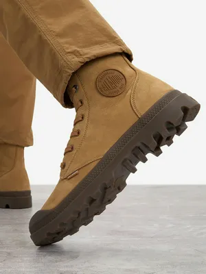 Ботинки утепленные мужские Palladium Pampa Hi Zip, коричневый, арт. 05982P2X-257