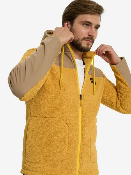 Джемпер флисовый мужской Protest, желтый, арт. 131883pr0-oc