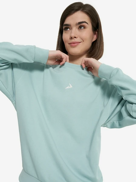 Свитшот женский Demix, голубой, арт. 133235dmx-n0