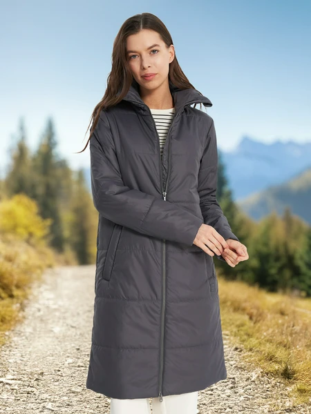 Куртка утепленная женская Outventure, серый, арт. 20317