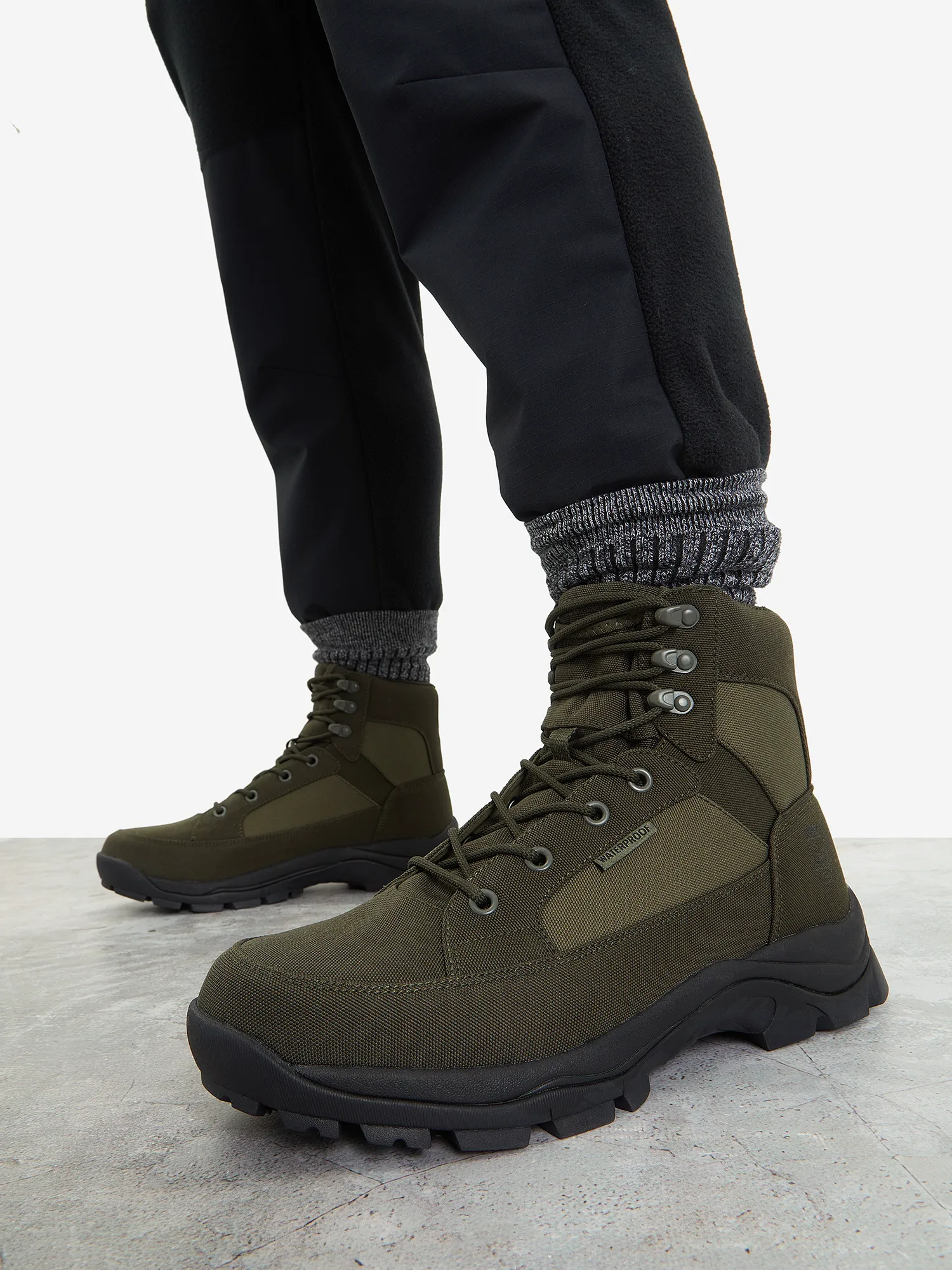 Ботинки мужские Geotech Badger Mid, зеленый, арт. 128229g2p-g4