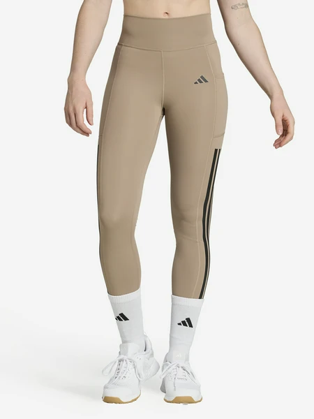 Легинсы женские Adidas, коричневый, арт. 20355