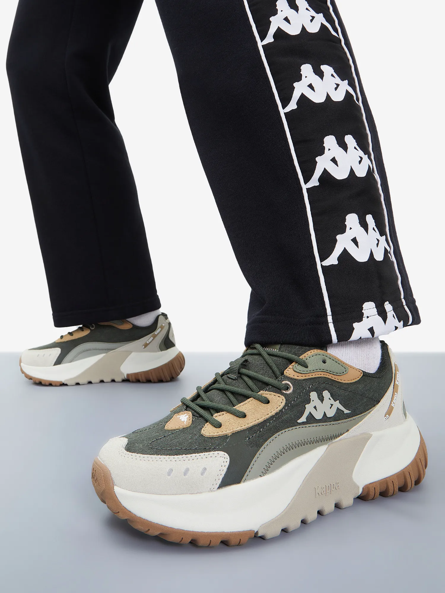 Кроссовки Kappa Giusto, зеленый, арт. 126760kap-g4