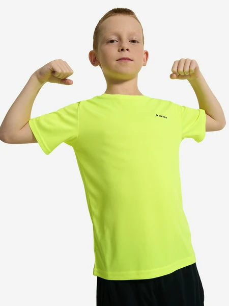Футболка для мальчиков Demix, зеленый, арт. 134536dmx-g0