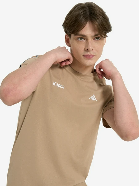 Футболка Kappa Banda d’Origini, бежевый, арт. 134348kap-t1