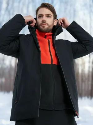 Куртка утепленная мужская Northland, черный, арт. 138341