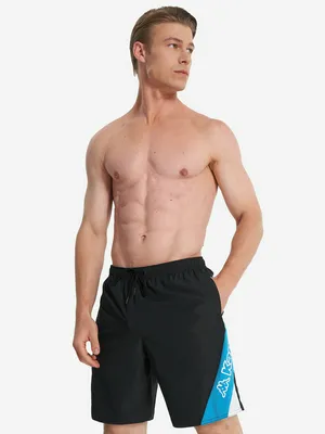 Шорты плавательные мужские Kappa, черный, арт. 137307KAP-BQ